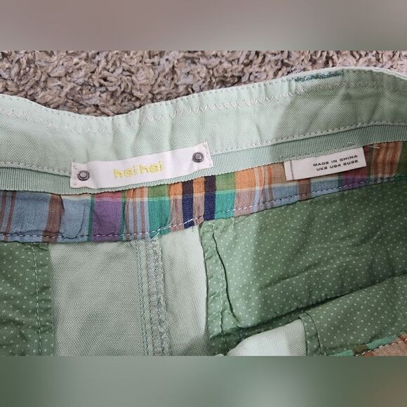 NWT Anthropologie Hei Hei shorts size 4 green - Picture 5 of 8